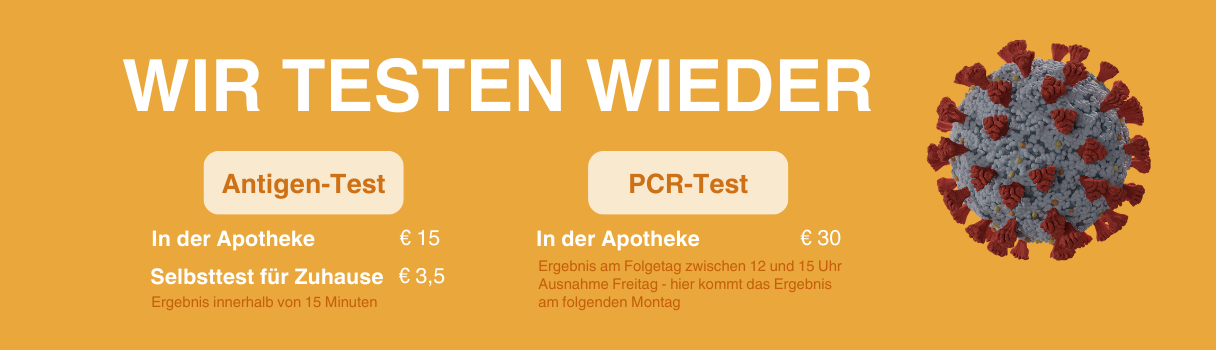 WIR TESTEN WIEDER